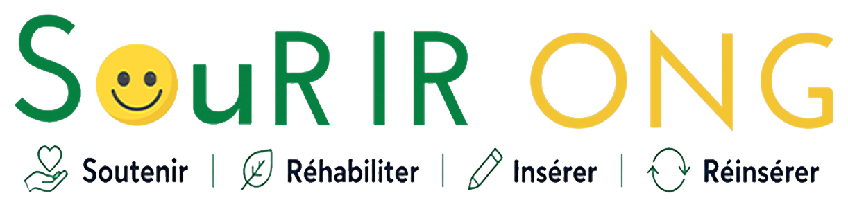 SouRIR ONG — Soutenir, Réhabiliter, Insérer, Réinsérer